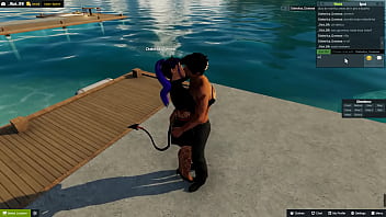 Vizinha pediu e levou muito pau e leitinho na cara