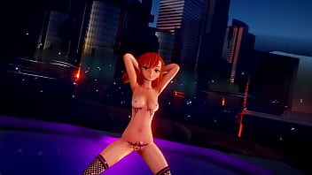 Tribal girl shaking her butt mmd by etron