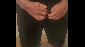 Dad taking a pee
