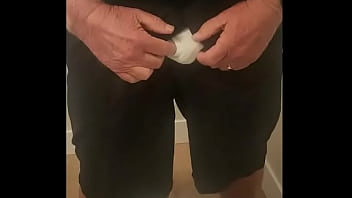 Dad taking a pee Dad taking a pee
