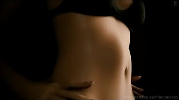 Giantess swallows tiny woman vore animation