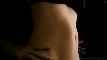 Giantess swallows tiny woman vore animation