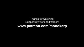 Giantess swallows tiny woman vore animation