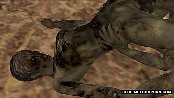 Two 3d Cartoon Zombie Lesbian Babes Fooling Around thumbnail