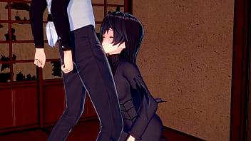 Hentai hex maniac sucks and fucks