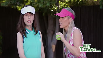 Can the patriarch beat the matriarch at pickle ball