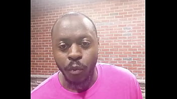 A private strip tease for free while faced forwards in 70 degree weather