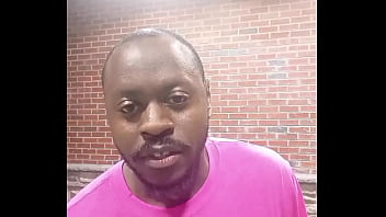 A private strip tease for free while faced forwards in 70 degree weather