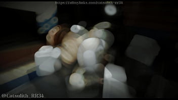 Quick doggystyle at her apartment~