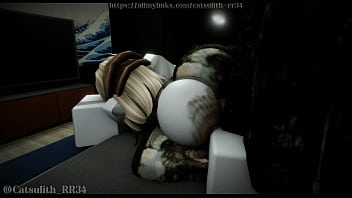 Quick doggystyle at her apartment~