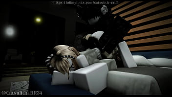 Quick doggystyle at her apartment~