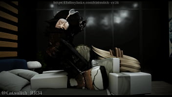 Quick doggystyle at her apartment~