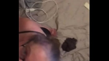 Blonde chick giving head