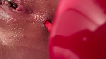 Anal masturbate by high heels and juice pussy after orgasm