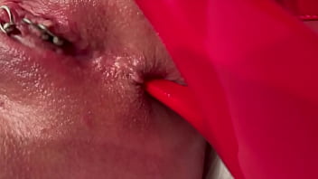 Anal masturbate by high heels and juice pussy after orgasm