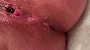 Anal masturbate by high heels and juice pussy after orgasm