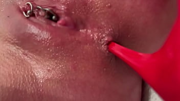 Anal masturbate by high heels and juice pussy after orgasm