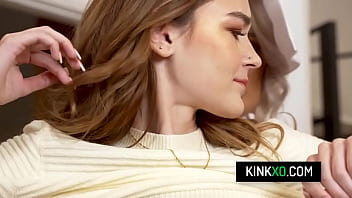 Hot step family foursome sex for thanksgiving