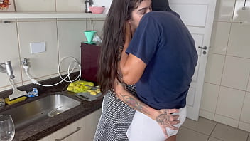 Free cooking and suddenly i got fucked bareback by my friend bbc