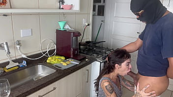 Free cooking and suddenly i got fucked bareback by my friend bbc
