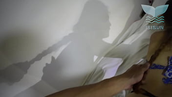 Passionate sex ends with cum in the ass without a condom