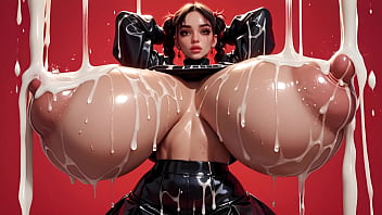 18 Ai Student Latex Sluts Jiggle And Grope Their Massive Cum Covered Juggs thumbnail