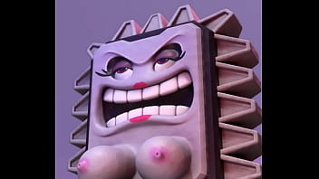 Thwompette riding on dildo with your wet pussy