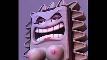 Thwompette riding on dildo with your wet pussy
