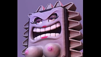 Thwompette riding on dildo with your wet pussy