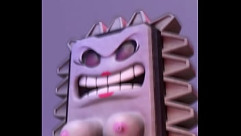 Thwompette riding on dildo with your wet pussy