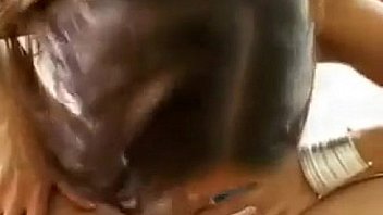 Busty milf giving a blowjob point of view