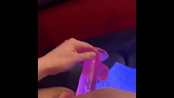 Kai fucks a huge toy