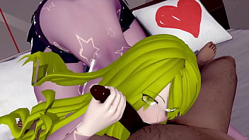 Natsumi kyouno hentai date a live rabbit hole sex and dance mmd 3d blonde hair clip