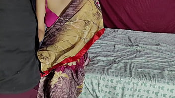 Gorgeous big tits young desi bhabhi in saree fucked hard