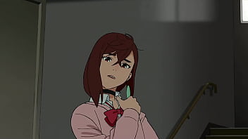 Dandadan ep 1 pratagonistas momo y el chico sin bolas