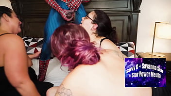 The spiderman a night to remember reverse gangbang