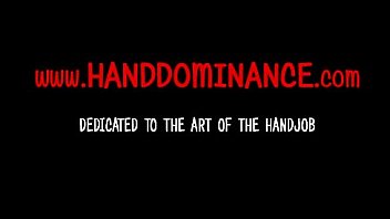 Faceless slave watching two lesbians