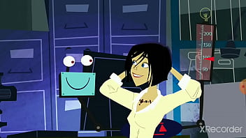 Parker covac nude breast during song