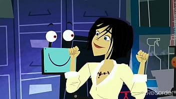 Parker covac nude breast during song