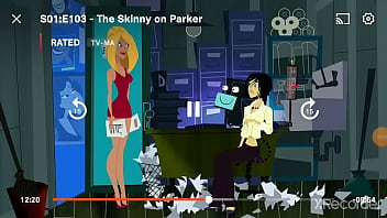 Parker covac nude breast during song