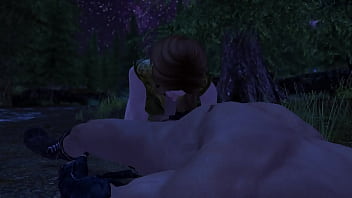 Skyrim Adventurer Fucks Proustite In The Forest thumbnail