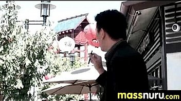 Nuru massage ends with a hot shower fuck 21