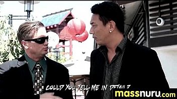 Nuru massage ends with a hot shower fuck 21