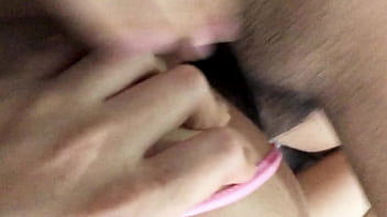 Listen to the sound of his dick fucking my pussy