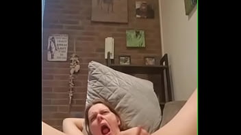 Dutch girl's naughty show for bf you won't believe what she licks next