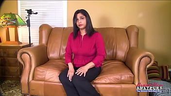 Busty brunette zenee masturbates and sucks a cock to get her pussy pounded