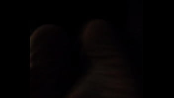 White milf karate instructor gives me footjob after class