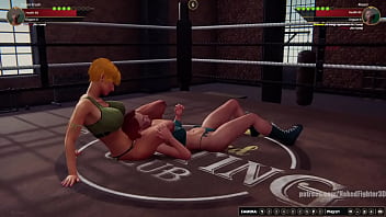 Karen vs mossi nf3d female kinky ring combat