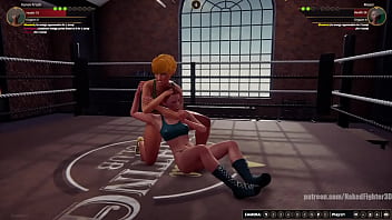 Karen vs mossi nf3d female kinky ring combat