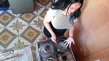 A Horny Boy Decides To Fuck His Stepsister In The Kitchen thumbnail